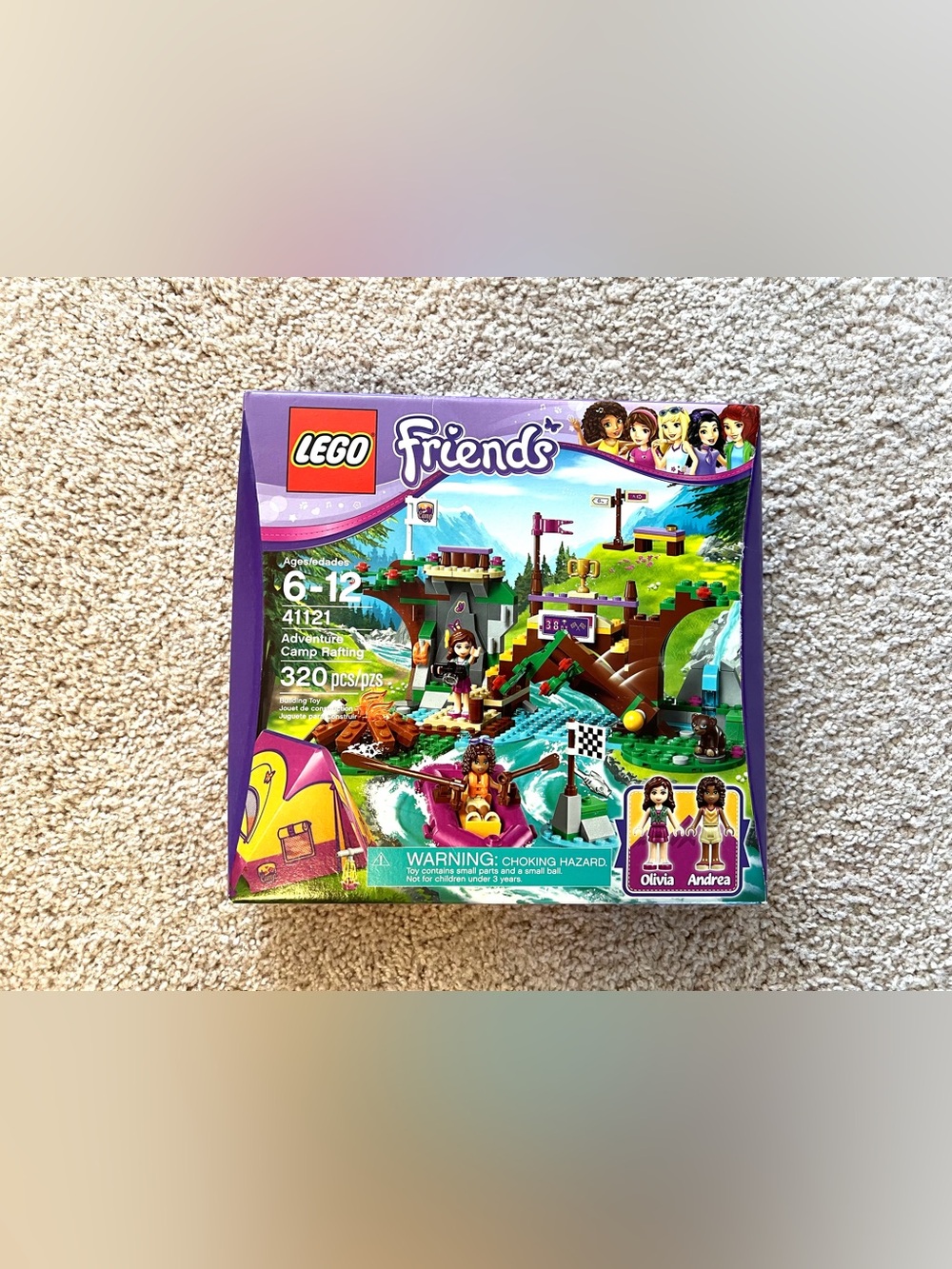 Lego Friends Adventure Camp Rafting - 320 pieces